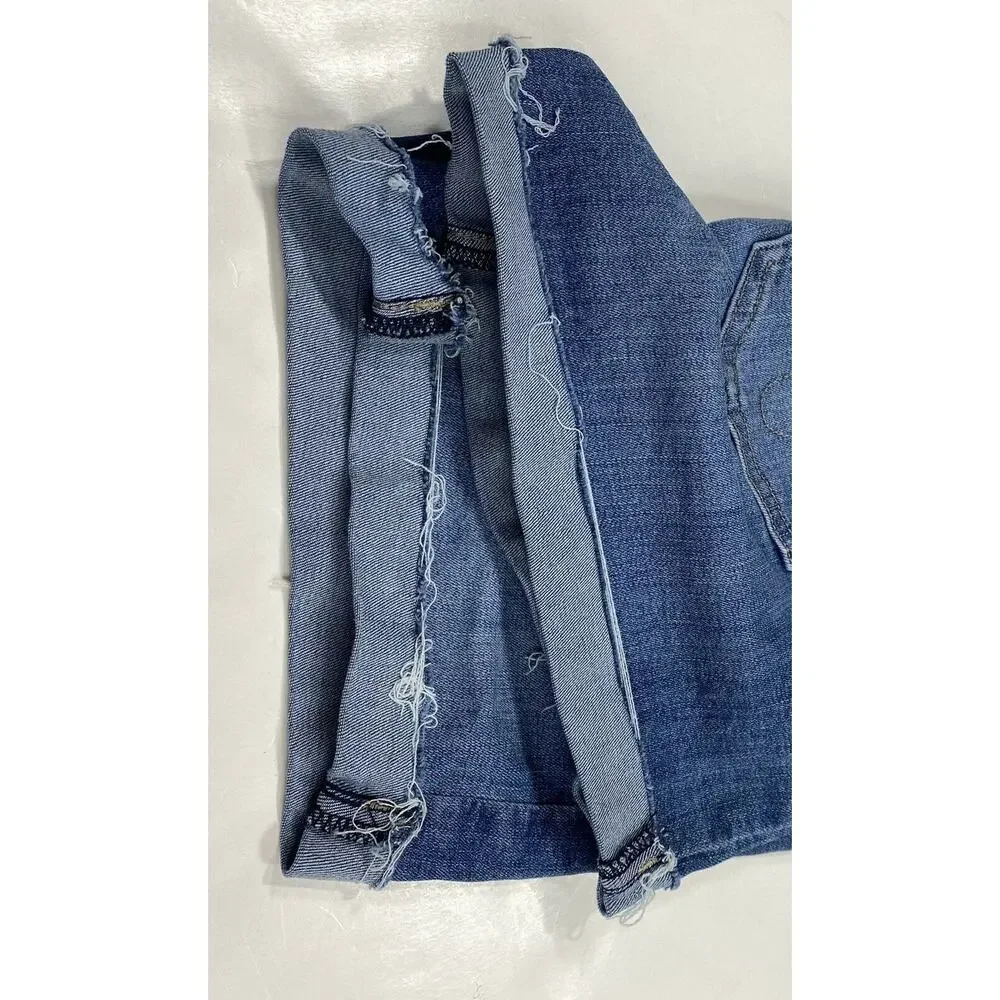 Calvin Klein Shorts Denim Sz 6 High Rise Blue Jean